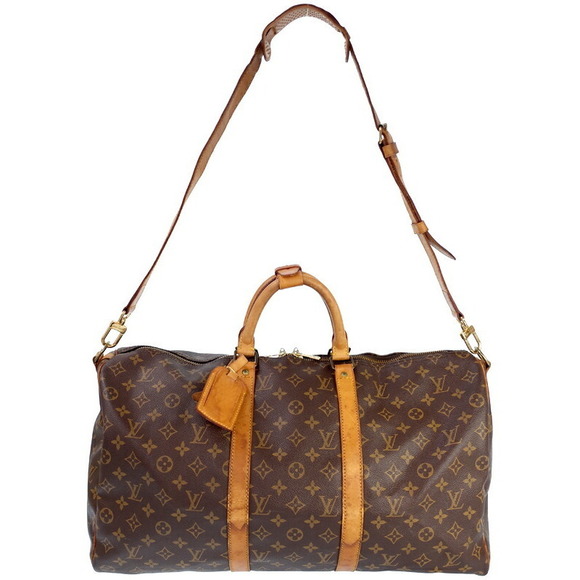Louis Vuitton Keepall Bandouliere Travel Monogram Boston Bag - Picture 1 of 8